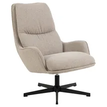 alasans Relaxsessel Bosley Polyester 72 x 93 x 84 cm Beige mit Drehfunktion