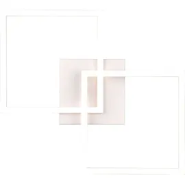 Trio Reality LED Deckenleuchte Trail Weiß matt 7 x 44,6 x 39,6 cm