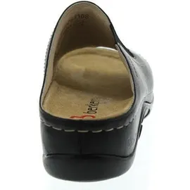 Berkemann Isabella, schwarz, Glattleder, Pantolette Weite G 1105-926 42 1/2 - Schwarz - 42,5