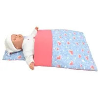 idee+spiel 60192 dollsworld Luxus Steppdecke und Kissen