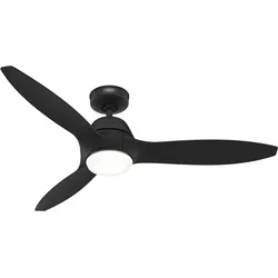 Hunter DC Deckenventilator Calabasas Schwarz mit LED 132