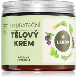 Leros Body cream basil & verbena Körpercreme zum nähren und Feuchtigkeit spenden 200 ml