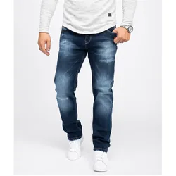 Rock Creek Jeans Regular Fit Used-Look