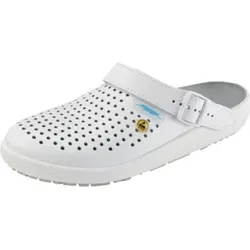 Abeba Berufsschuh Clog weiß 5300, OB, EU-Schuhgröße: 39