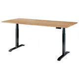 Gradel Schreibtisch Eiche massiv Braun
