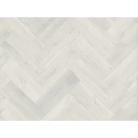 Primaflor PVC Boden TURIN - Fischgrät Weiß 009S - 2,00m x 3,00m,