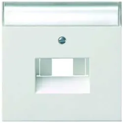 1St. Gira 0284112 Abdeckung mit Beschriftungsfeld UAE/IAE + Netzwerk Flächenscha...