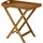 AMBIANCE Holztisch mit abnehmbarem Serviertablett, 60 cm