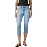 Levi's 311 Slim Fit Caprijeans Silber 28