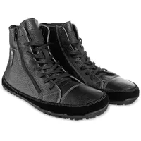 Magical Shoes gefütterte Barfußschuhe Herren, Minimal Boots, minimalistisch, Mens Barefoot Shoes Ganzjährig, Gr. 44, Alaskan Light Schwarz - 44 EU Weit
