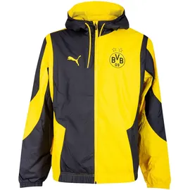 Puma Herren Laufjacke, BVB Prematch Woven Jacket L