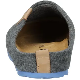 ROHDE Herren Pantoffel Wollfilz Hausschuh Wechselfußbett Napoli-H 6900, Größe:42 EU,