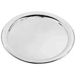 EDZARD Tablett Porto (Ø 32 cm), rund, edel versilbert, anlaufgeschützt