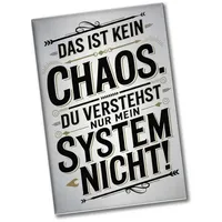 Speecheese DAS IST KEIN Chaos Souvenir Souvenir Magnet Lustiger
