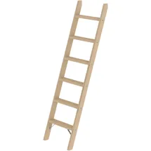 Günzburger Steigtechnik Stufen-Anlegeleiter 6 Stufen