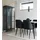 House Nordic Vitrine Brisbane 80 x 35 x 175 cm Schwarz