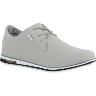 VAN HILL Herren Klassische Halbschuhe in Grau,