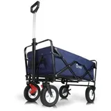 Sekey Bollerwagen 331146, faltbar, 200kg Traglast, 99 x 50 x 108cm (L/B/H), blau