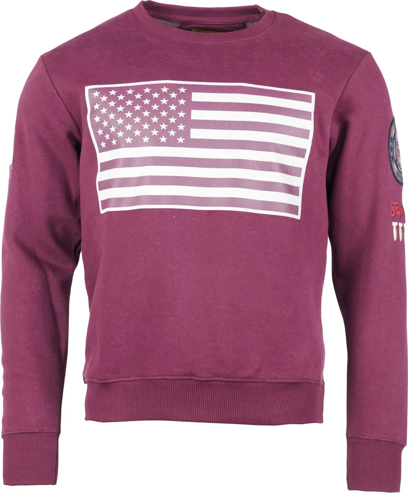 Top Gun Game, Sweatshirt - Rouge Foncé - XXL