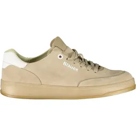 BLAUER Sneaker Beiger Herrensportschuh mit Kontrastdetails und beige 40 EU
