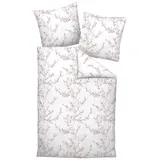 JANINE Carmen floral Rosa 135 x 200 cm + 80 x 80 cm