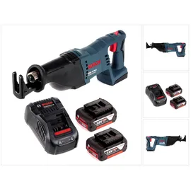 Bosch GSA 18 V-Li Professional inkl. 2 x 5,0 Ah + Ladegerät