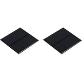 2 Stk Sonnenkollektor Mini Solarpanel Zelle 6V 150mA 0,75W 80mm x 80mm