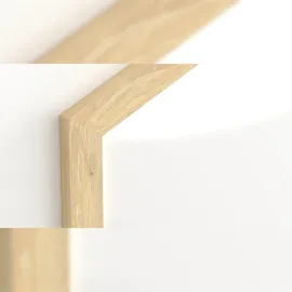 ALLboards Magnettafel – Magnetisches, trocken abwischbares Whiteboard in Form eines Hauses, mit Holzrahmen