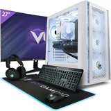 Vibox VIII-36 Gaming PC Set Komplett - Monitor 27 Zoll - Intel Core i9 12900KF 5,2 GHz - Nvidia RTX 4060 OC 8 GB - 32 GB RAM - 1 TB NVMe M.2 SSD - ...
