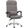 vidaXL Bürostuhl mit Massagefunktion Stoff Taupe