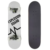 Master Explosion Board Skateboard Weiß