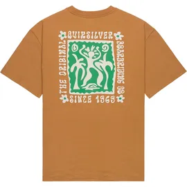 QUIKSILVER SERENITY SPLASH T-Shirt 2026 tobacco brown - XL