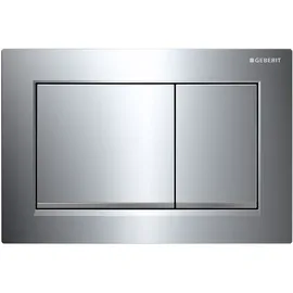 Geberit Omega30 Betätigungsplatte hochglanz-verchromt/mattverchromt 115.080.KH.1