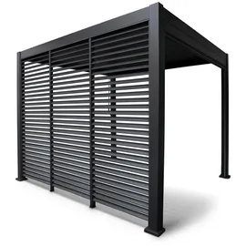 gardenson Pergola-Seitenteil 93 x 2,4 m Anthrazit