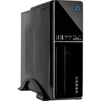 Inter-Tech IT-607 mini-ITX/μATX Gehäuse - Schwarz (ohne Netzteil)