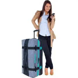 Elephant Gin Elephant Travel 4-Rollen 80 cm / 120 l grau/türkis