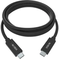 Vision 1m Black USB-C Cable 1 m