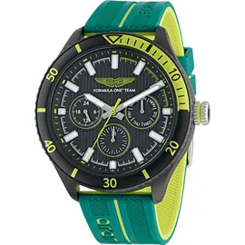 ASTON MARTIN RACING Am Formula 1 Pit W Grün Quarz Edelstahl 44 mm MTFP1F501