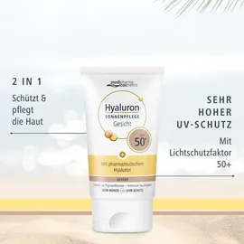 Medipharma Cosmetics Hyaluron Creme getönt LSF 50+ 50 ml
