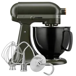 KitchenAid Artisan 5KSM180 Evergreen mit Design-Bowl Radiant Black
