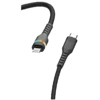Peter Jäckel 1m Powerkabel Charge & Sync 27 W Typ-C/ Lightning Black