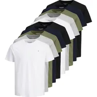 JACK & JONES T-Shirt T-Shirt, JORJXJ, 10er Pack