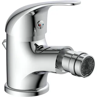 Schütte Bidetarmatur ATHOS Plus«, Messing, glänzend, 1⁄2" - silberfarben