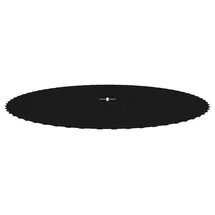 vidaXL Sprungtuch Schwarz für 3,66 m Runde Trampoline