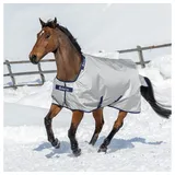 Bucas Power Turnout Extra Pferdedecke 300g 135-183 cm Grau/Silber