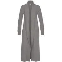 LASCANA Longstrickjacke grau 50