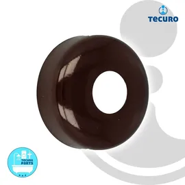 tecuro DESIGN-Hahnrosette 1 Zoll Ø 34 mm x Ø 67 mm x 42 mm - mocca