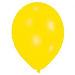 amscan® Luftballons gelb, 25 St.