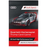 Audi collection Audi 3202303000 Quartett Kartenspiel Motorsport 40 Jahre Jubiläum