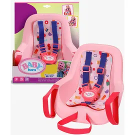 BABY BORN Puppenfahrradsitz für 36 cm und 43 cm Puppen rosa 839980-1